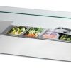 Lincat FPB5 Food Preparation Bar with Glass Cover