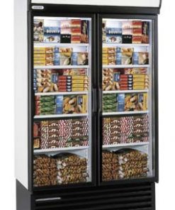Staycold - HD1140 Double Glass Door Upright Freezer