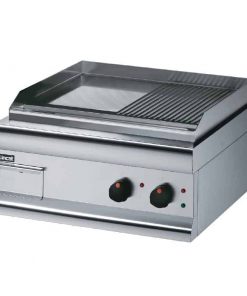 Lincat GS6/TR Silverlink 600 Half Ribbed Dual zone Electric Griddle
